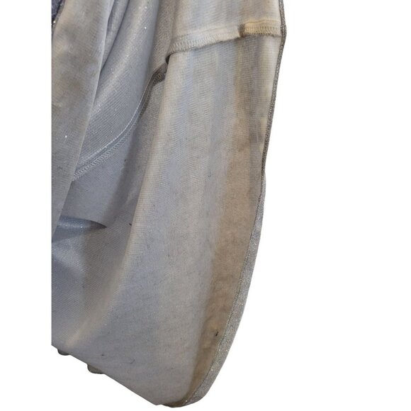 Betsy & Adam Galaxy Glitter Ball Gown A-Line Floor Length Gown Maxi Dress 14 - Picture 14 of 16